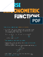 Inverse Trigonometry Lecture