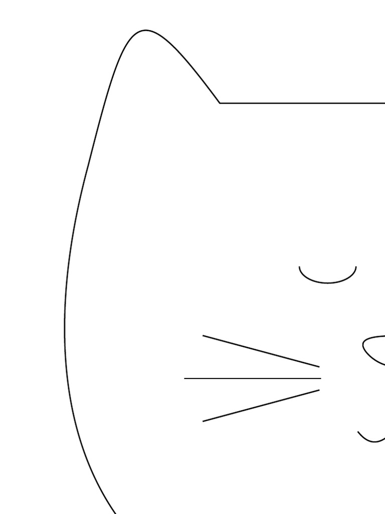 Cat Head Pillow PDF