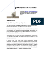 Full Range Multiphase Flow Meter: Design Philosophy and Principle of Operation