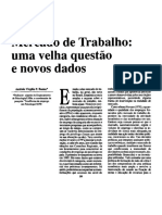 Instituto Fratelli - Mercado de Trabalho - Uma Velha Questão e Novos Dados