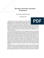 Jose Antonio Gutierrez Danton Considerations About The Anarchist Programme