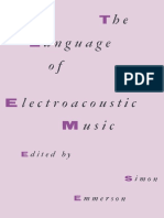 Simon Emmerson (Eds.) - The Language of Electroacoustic Music (1986, Palgrave Macmillan UK) - Libgen.lc