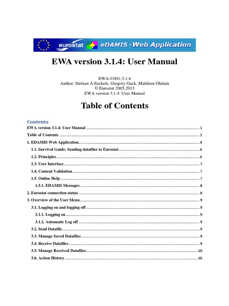 EWA 3.1.4 - User Manual | PDF | Web Server | Internet & Web