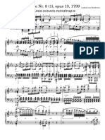 Sonate Nr. 8 (1), Opus 13, 1799: Grande Sonate Pathétique