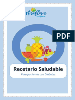 RECETARIO SALUDABLE DIABETES