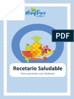 Recetario Saludable Diabetes