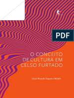 BOLAÑO o Conceito de Cultura Em Celso Furtado EDUFBA 2015