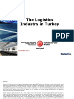 The Logistics Industry in Turkey