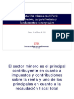 Presentacion-Tributacion-Minera en El Perú (Marzo 2011)