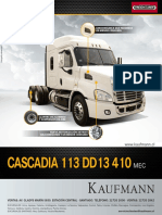 Casadia 113 6x4 52K con motor DD13 410hp y bajas emisiones