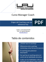 Manager Coach 2013 Clase 1