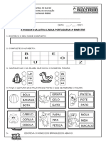 ATIVIDADE AVALIATIVA L PORT. E MAT. 4º BIMESTRE (1)