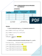 Practica de Primera Ley de La Termodinámica en Un Proceso Politrópico