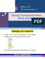 Chapter 3 Energy of A System Thermo