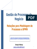 Aula - Material - Notações Para Modelagem de Processos e BPMN