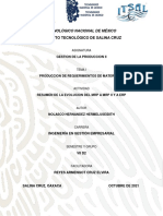 La evolución del MRP al MRP II y ERP