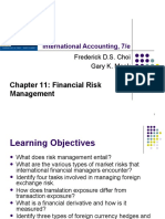 Chapter 11: Financial Risk Management: International Accounting, 7/e