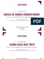 Certificado Simone