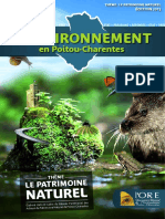 Patrimoine Naturel Environnement Poitou Charentes 2013