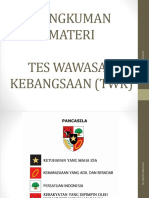 Rangkuman Materi Tes Wawasan Kebangsaan (TWK)