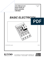 PASCO Basic Electricity Lab Manual EM 8622