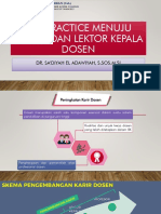 Bestpractice Menuju Lektor Dan Lektor Kepala Dosen