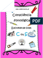 Consciência Fonológica - C - S