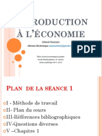 Introduction à L_économie Séance 1