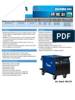 Soldadora de Microalambre Deltamig-455