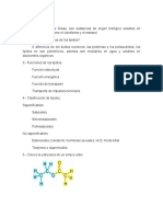 Cuestionario Lipidos