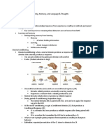 Psyc 101 Notes Unit 3