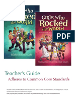 Teacher's Guide for Girls/Boys Who Rocked the World