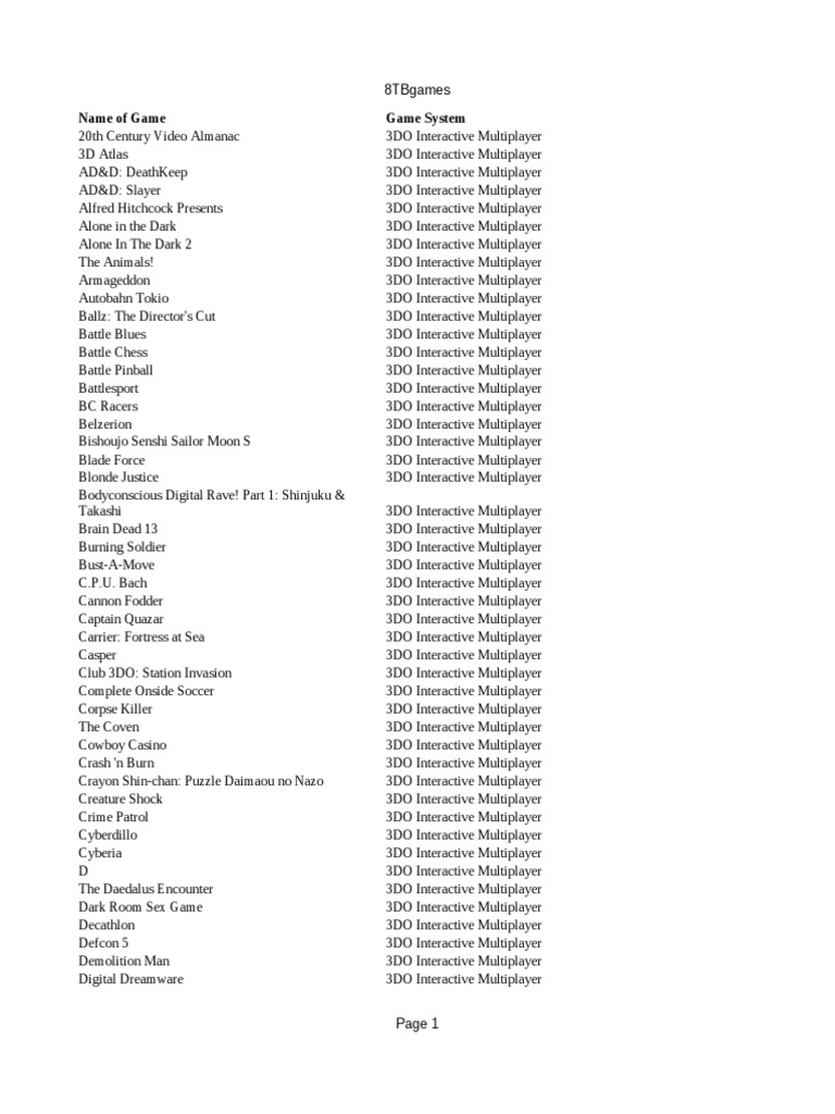 8 TB Launch Box Game Lists | PDF | Forgotten Realms