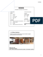 VEDOS. Vedações Verticais e Horizontais