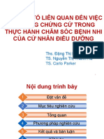 Các Yếu Tố Liên Quan Đến Việc Áp Dụng Chứng Cứ Trong Thực Hành Chăm Sóc Bệnh Nhicủa Cử Nhân Điều Dưỡng