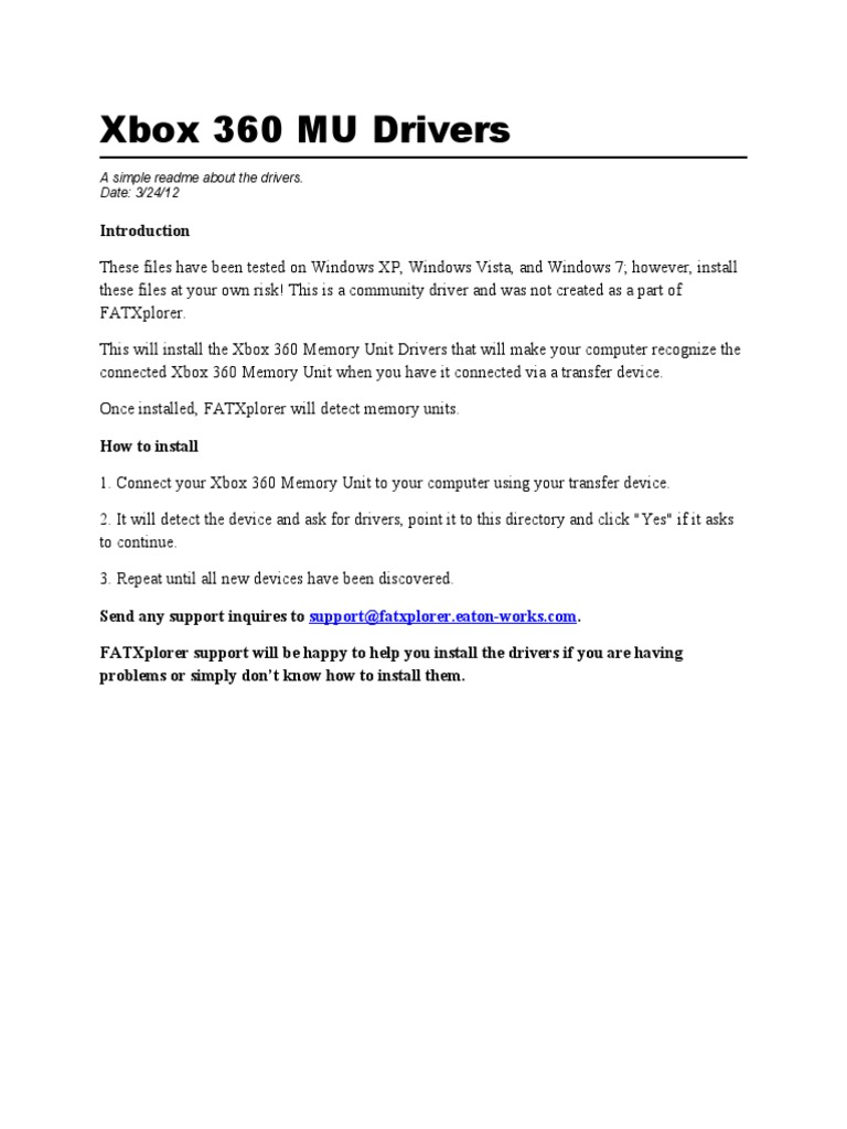 Installation and Notes | PDF
