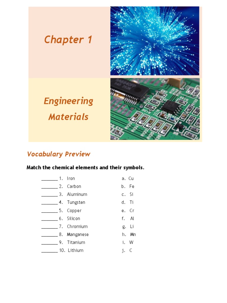 Chapter 1 | PDF | Metals | Alloy