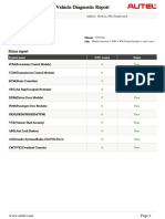 Maxicom Vehicle Diagnostic Report