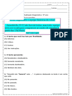 Avaliação Diagnostica LP