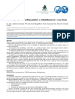 Assessing Psychosocial Risks at Work in Oilfield Personnel - Case Study 2012