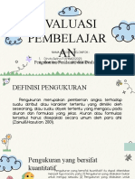 EVALUASI PEMBELAJARAN