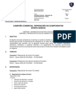 Boletín Informativo - Campaña Reparación Componentes 1Q-2022