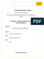 La Seguridad Basada en El Comportamiento