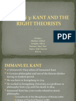 LESSON 3-KANT and RIGHT THEORISTS