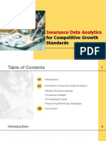 Insurance Data Analytics: For Competitive Growth Standards