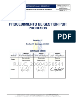 JR-CAL-PRO-017 Gestión por procesos