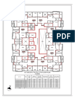 1ST, 3RD, 5TH, 7TH, 9TH, 11TH FLOOR PLAN A Wing: W2 W2 W2 W2