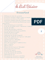 (Versao PDF) CHECK LIST BASICO - PLANETA CASAMENTO