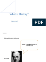 Session 1-What Is History