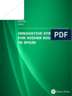 Innovative Strategies For Higher Education in Spain: Redine
